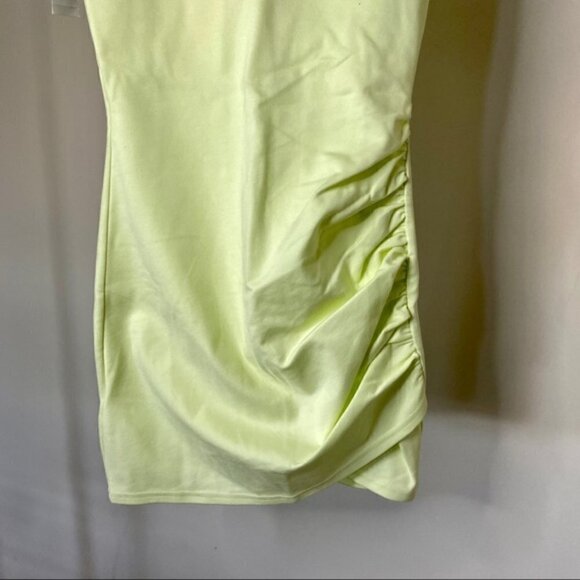 BABATON Aritzia Harrington yellow mini dress sz 00 - Picture 10 of 11